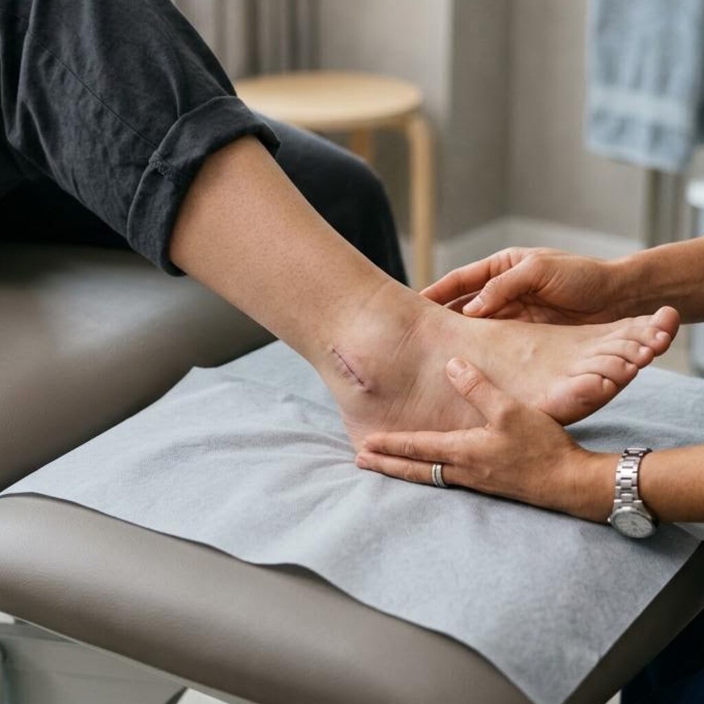 Clinical image illustrating Ankle Fractures